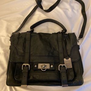 Frye Cameron Satchel Black